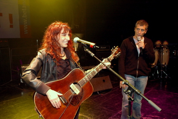 Fabell au Zénith de Paris avec Nagui - © German Guzmann